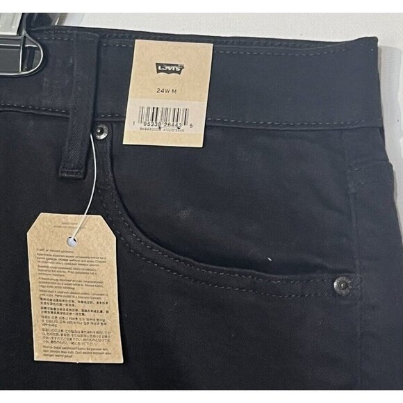 NWT Levi's 725 High Rise Bootcut Black Hypersoft Stretch Jeans - Picture 6 of 14